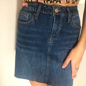 Jean skirt